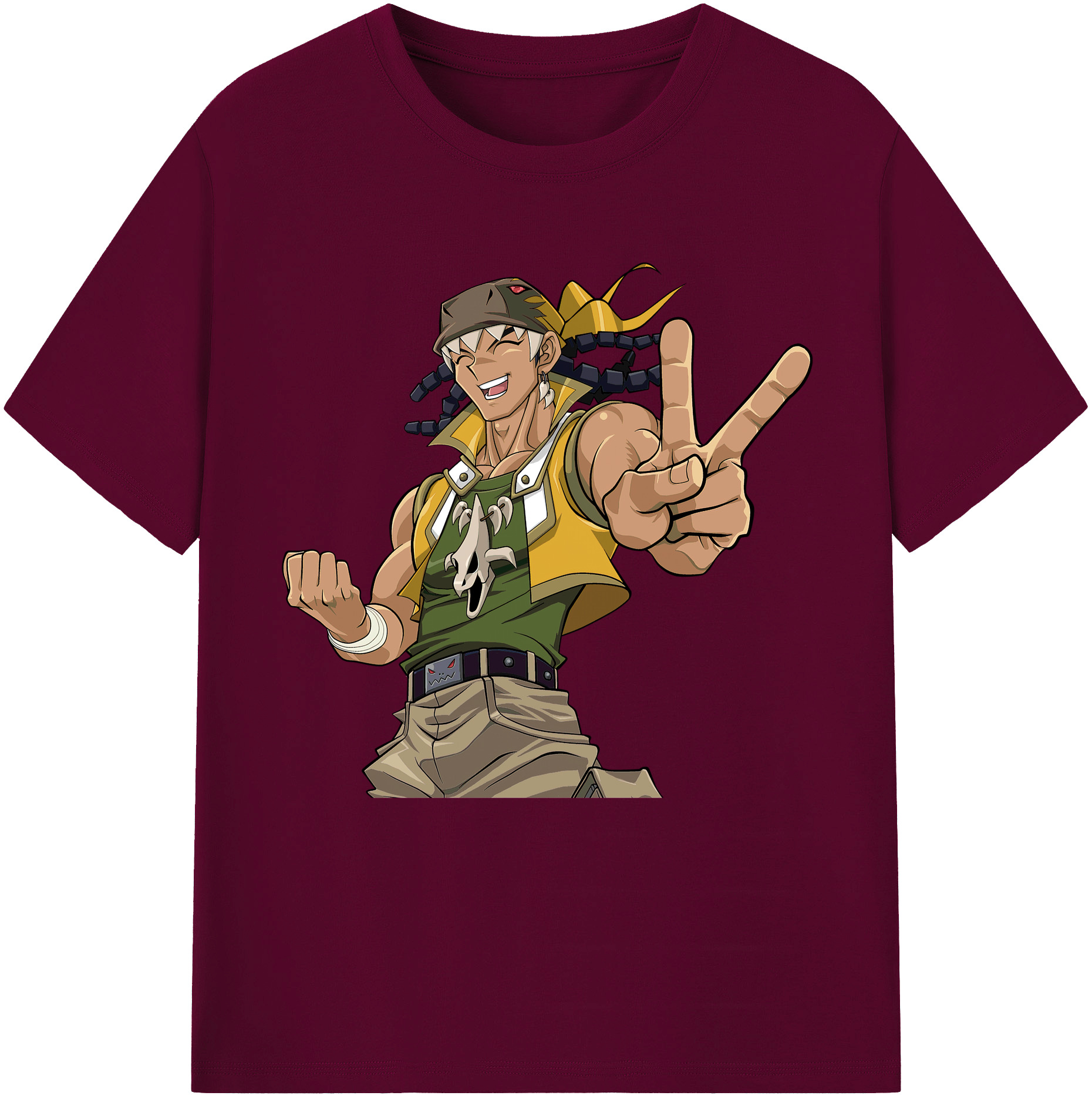 （画像用） 遊☆戯☆王 Yu-Gi-Oh! レディースカジュアルプリントTシャツ（綿100％）